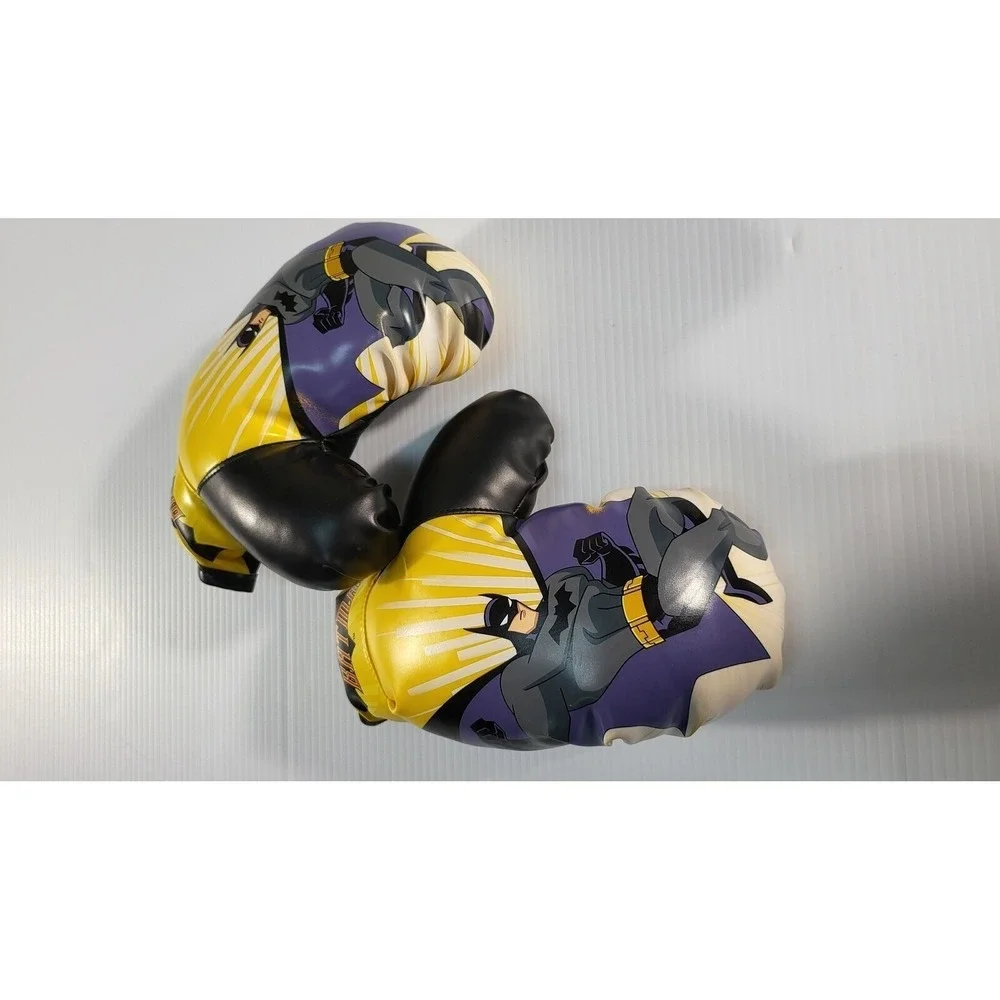 DC Comics Batman Boxing Gloves Training Punching Sparring Kids Play Size (S11)